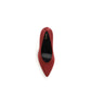 Multicolor Viscose High Heel Pumps