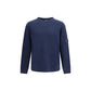 Blue Cotton Sweatshirt