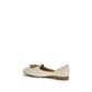 Beige Raffia Slip-On Loafers
