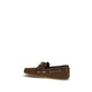 Brown Calf Leather Bos Taurus Slip-On Loafers