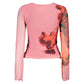 Rosa Viscosa Women T-Shirt