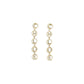 Gold Brass Earrings