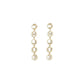 Gold Brass Earrings