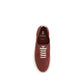 Bordeaux Calf Leather Bos Taurus Low Top Sneakers