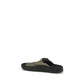 Bicolor Calf Leather Bos Taurus Flat Sandals