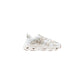 White Leather Athletic Sneakers