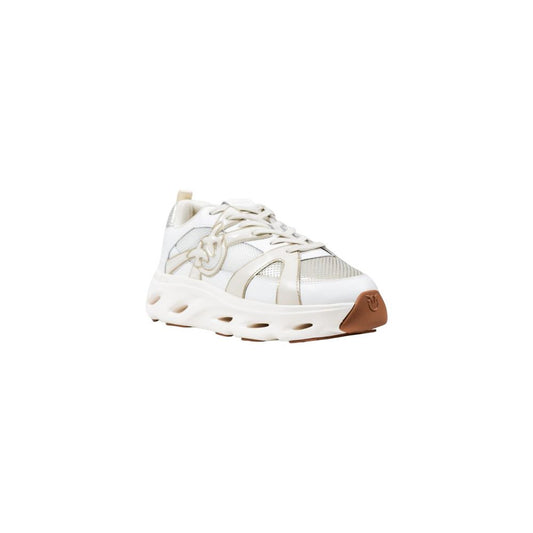 White Leather Athletic Sneakers