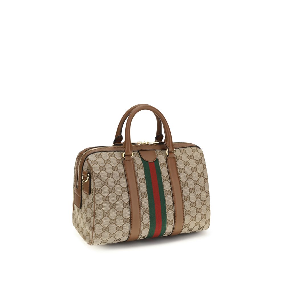 Multicolor Canvas Handbag