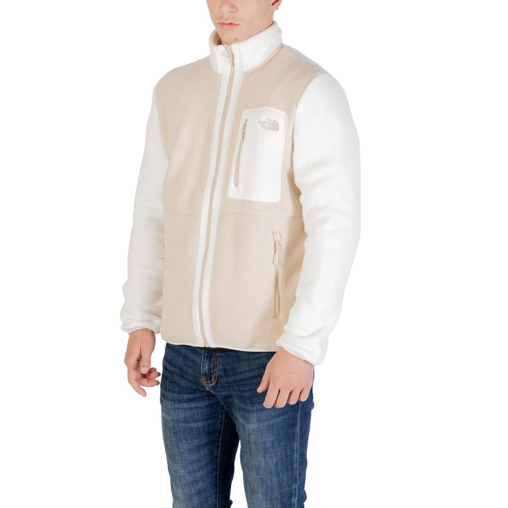Beige Polyester Sweatshirt