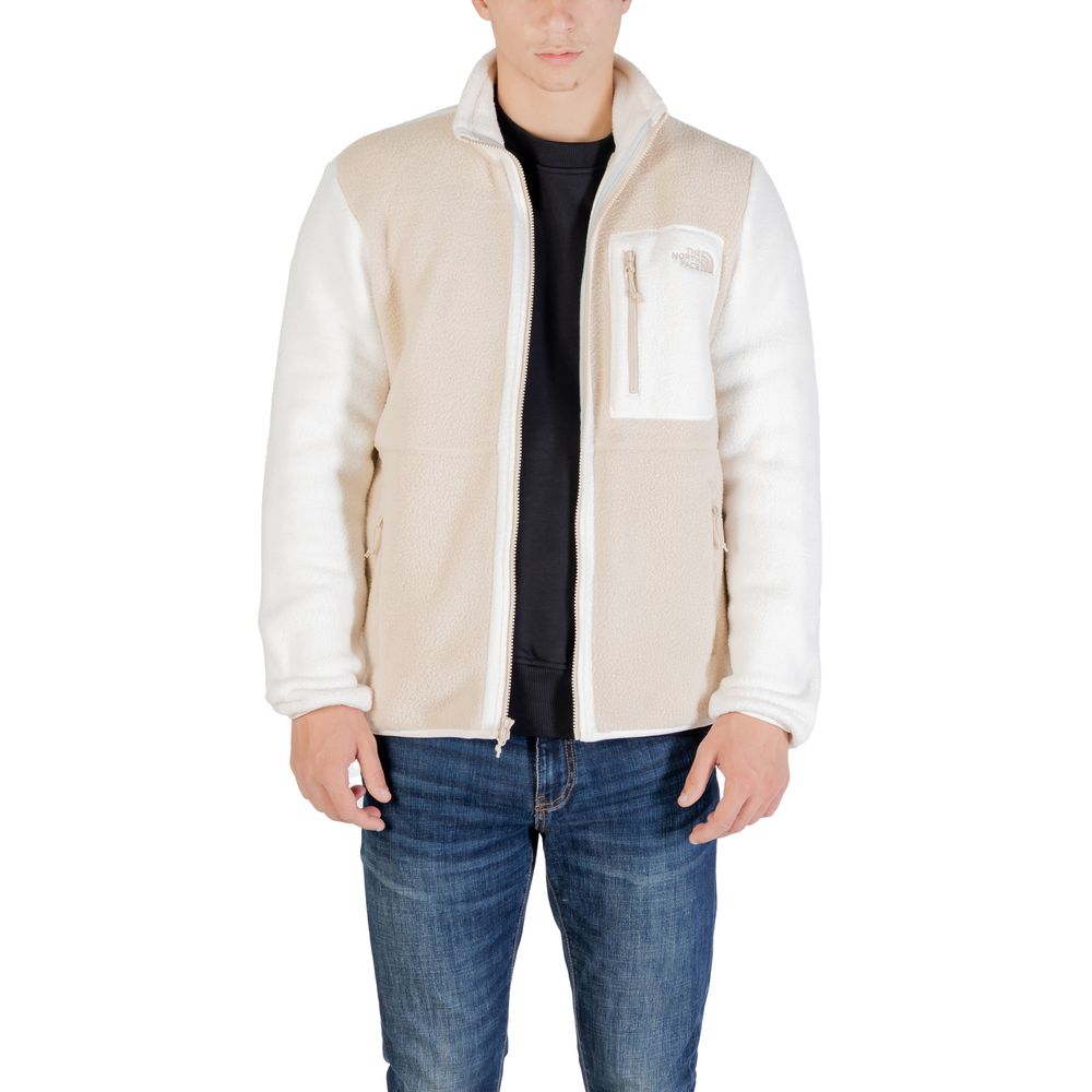 Beige Polyester Sweatshirt