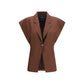 Brown Viscose Jacket