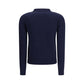 Blue Viscose Sweatshirt