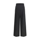 Black Polyester Pants