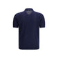 Blue Cotton Polo Shirt