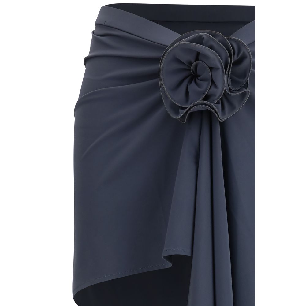 Gray Polyamide Cover-Ups