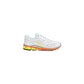 White Textile Athletic Sneakers