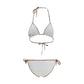 White Polyamide Bikini