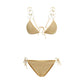Gold Polyamide Bikini