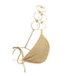 Gold Polyamide Bikini