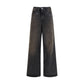 Black Cotton Relaxed Fit Jeans