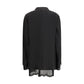 Black Linen Blazer