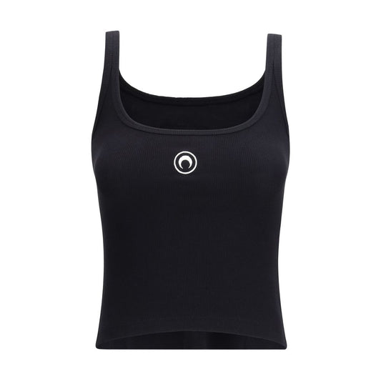 Black Cotton Tank Tops