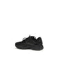Black Polyethylene Athletic Sneakers