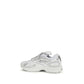 White Polyethylene Athletic Sneakers