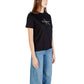 Black Cotton T-Shirt