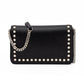 Black Leather Crossbody Bag