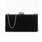 Black Satin Crossbody Bag