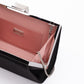 Black Satin Crossbody Bag