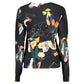 Black Viscose Women's Sweater