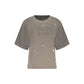 Grigio Cotton Women Sweatshirt