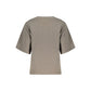 Grigio Cotton Women Sweatshirt