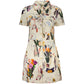 White Viscosa Women Dress