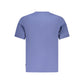 Blue Cotton Men's T-Shirt