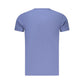 Blu Cotton Men T-Shirt