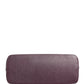 Dark Purple Leather DG Logo Zip Around Hand Purse Wallet