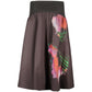 Black Cotton Women Skirt