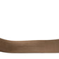 Black Leather Classic Metal Oval Buckle Belt