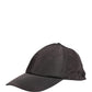 Men Black Cotton 6 Panels Baseball Cap Hat