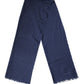 Blue Cashmere Fringes Wrap Foulard 70cm x 200cm  Scarf Men