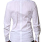 White Cotton GOLD Long Sleeves Formal Shirt