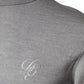 Gray LongSleeve Turtleneck Pullover Sweater