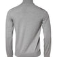 Gray LongSleeve Turtleneck Pullover Sweater