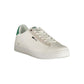 White Polyurethane Men Sneaker