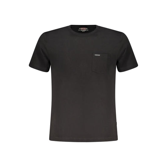 Black Organic Cotton Men T-Shirt