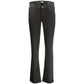 Black Cotton Women's Jeans