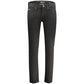 Black Cotton Mens Jeans